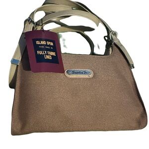 Tan Santa Fe Island Spun Women's Bag NWT